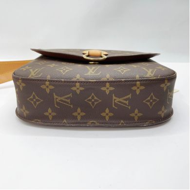 LOUIS VUITTON ルイヴィトン サンクルーGM ショルダーバッグ モノグラム M51242 ブラウン｜中古｜なんでもリサイクルビッグバン