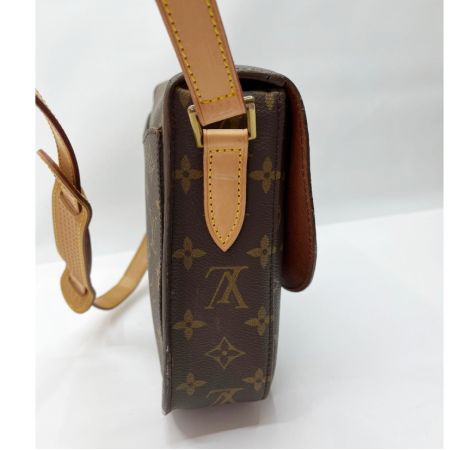  LOUIS VUITTON ルイヴィトン サンクルーGM　ショルダーバッグ　モノグラム M51242 ブラウン