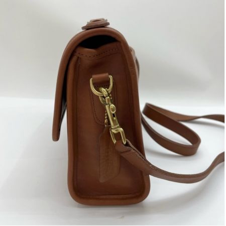  COACH コーチ レザーバック　ブラウン 9870 ブラウン