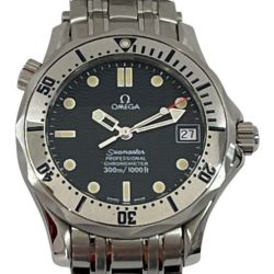 ◆◆ OMEGA オメガ シーマスター　腕時計　ボーイズ　プロフェッショナル　クロノメーター　300ｍ　ブラック Bランク