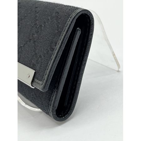  GUCCI グッチ 6連キーケース GGキャンバス レザー 127048 ブラック