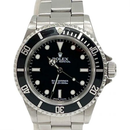  ROLEX ロレックス 腕時計 サブマリーナ　ノンデイト 自動巻き ステンレススチール 14060M OH2016.12