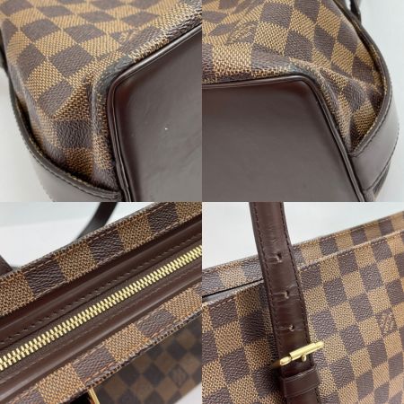  LOUIS VUITTON ルイヴィトン ダミエ チェルシー バッグ トートバッグ N51119 ブラウン