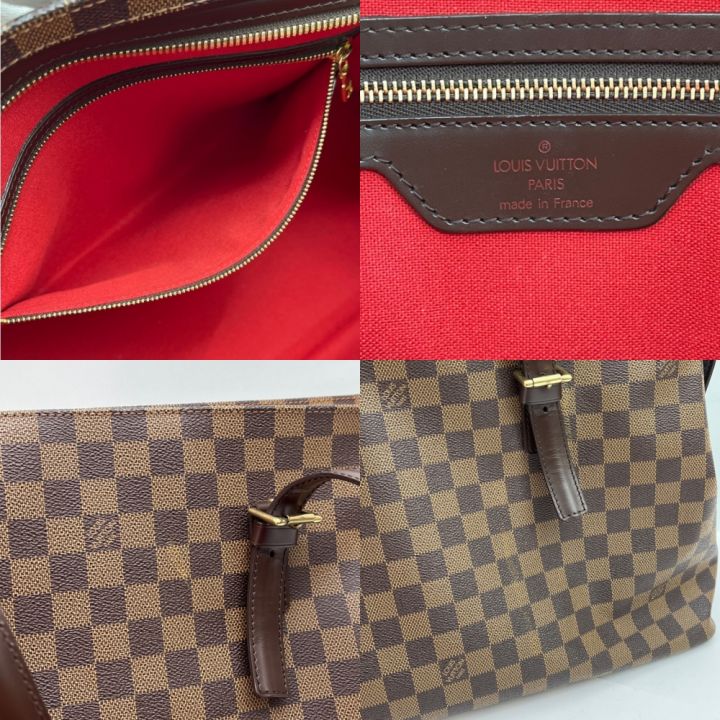 LOUIS VUITTON ルイヴィトン ダミエ チェルシー バッグ トートバッグ N51119 ブラウン｜中古｜なんでもリサイクルビッグバン