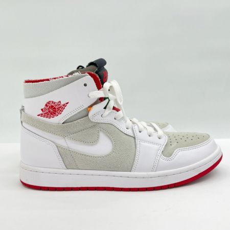  NIKEエアージョーダン エアジョーダン1 ズーム コンフォート ヘア ハイカットスニーカー 26.5cm US8.5 CT0978-100 ホワイト×グレー