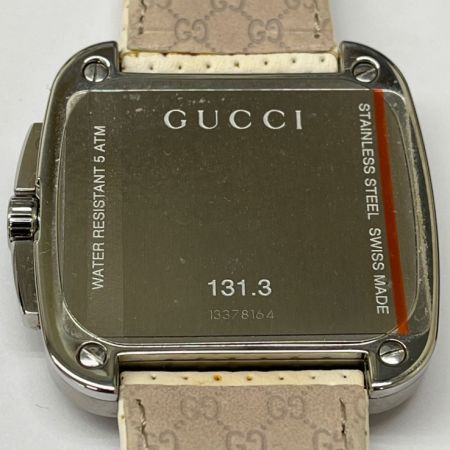  GUCCI グッチ 腕時計 シェリーライン　クーペ　メンズ 131.3