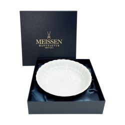 ◆◆ Meissen マイセン 皿 スワンホワイトデニッシュ 5411 洋食器 箱付 Aランク