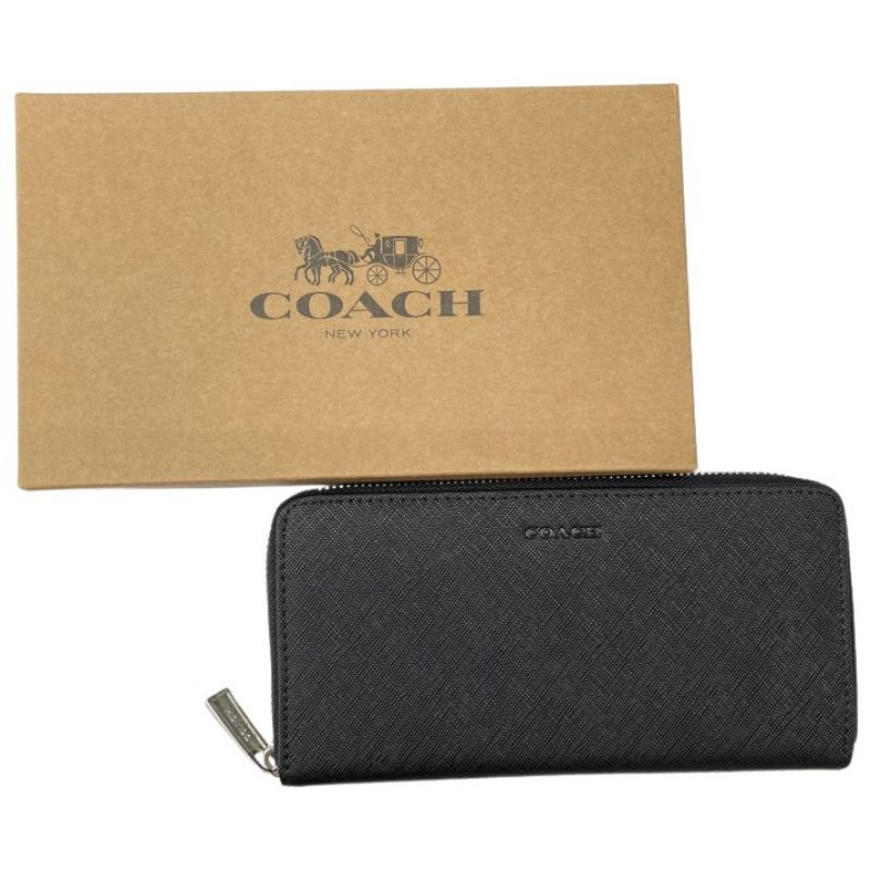 中古】 COACH コーチ 長財布 レキシントン サフィアーノ F74769