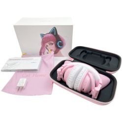 ◆◆ SELKIRK SELKIRK 第三世代  ゲーミング 猫耳 ヘッドホン ヘッドフォン ピンク Aランク