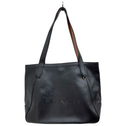 ◆◆ COACH コーチ トートバッグ ホースアンドキャリッジ C4063 ブラック Bランク