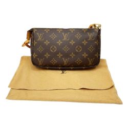 ◆◆ LOUIS VUITTON ルイヴィトン アクセサリーポーチ ポシェット・アクセソワール　モノグラム M51980 ブラウン Bランク