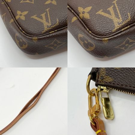  LOUIS VUITTON ルイヴィトン アクセサリーポーチ ポシェット・アクセソワール　モノグラム M51980 ブラウン