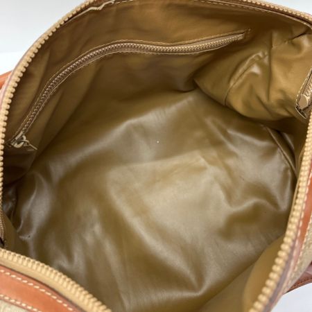  CELINE セリーヌ ミニボストン バッグ　マカダム M06 ベージュ