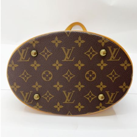  LOUIS VUITTON ルイヴィトン モノグラム プチ・バケット トートバッグ  M42238 ブラウン