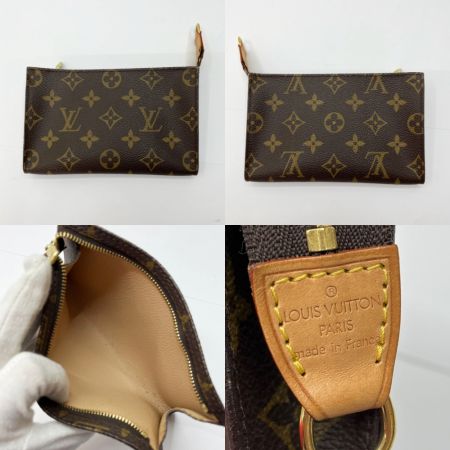  LOUIS VUITTON ルイヴィトン モノグラム プチ・バケット トートバッグ  M42238 ブラウン
