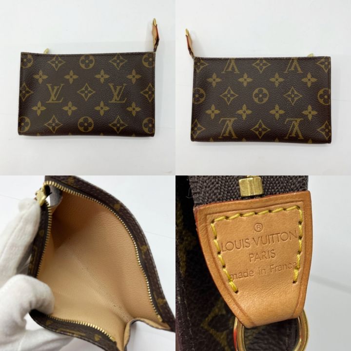 LOUIS VUITTON ルイヴィトン モノグラム プチ・バケット トートバッグ M42238 ブラウン｜中古｜なんでもリサイクルビッグバン