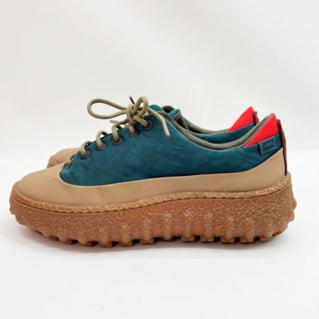  CAMPER カンペール　グラウンド カジュアルシューズ レディース スニーカー ブラウン×グリーン