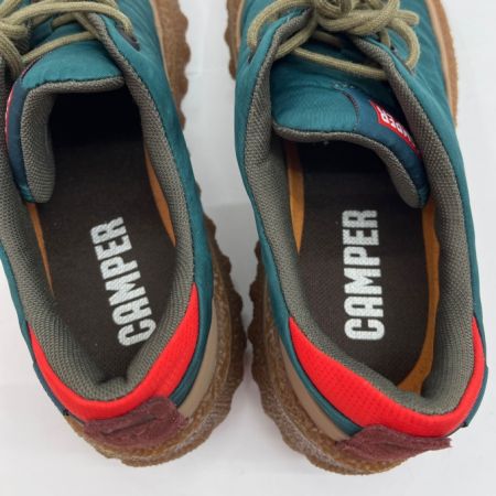  CAMPER カンペール　グラウンド カジュアルシューズ レディース スニーカー ブラウン×グリーン