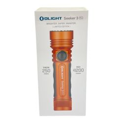 ◆◆ OLIGHT Seeker 3 Pro 懐中電灯 LED懐中電灯 ハンディライト 作業灯 4200ルーメン オレンジ Nランク