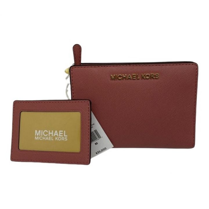 MICHAEL KORS マイケルコース パスケース コインケース タグ付き ピンク｜中古｜なんでもリサイクルビッグバン