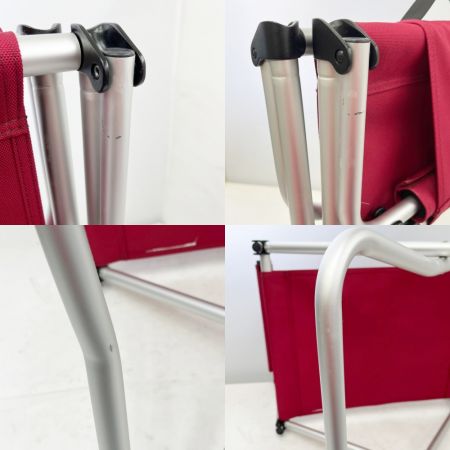  snowpeak スノーピーク レッド FDチェア ワイド　折り畳みチェア