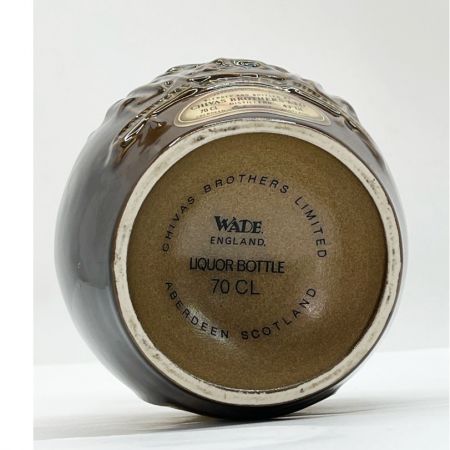  ROYAL SALUTE(CHIVAS REGAL) ロイヤルサルート スコッチ ウィスキー 700ml 箱無 21年 43％ 茶陶器 未開栓