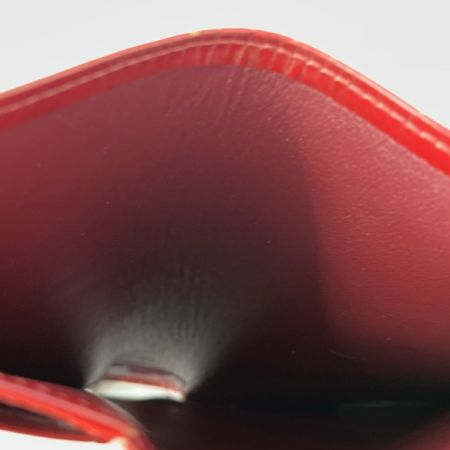  Cartier カルティエ 二つ折り財布 ハッピーバースデー レッド