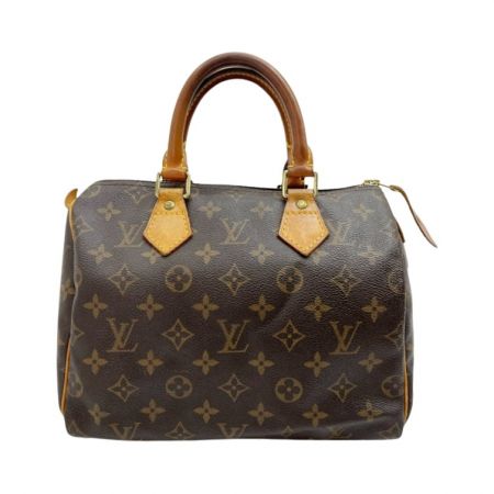  LOUIS VUITTON ルイヴィトン モノグラム スピーディ 25 バッグ ハンドバッグ M41109 ブラウン