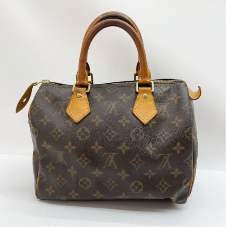  LOUIS VUITTON ルイヴィトン モノグラム スピーディ 25 バッグ ハンドバッグ M41109 ブラウン