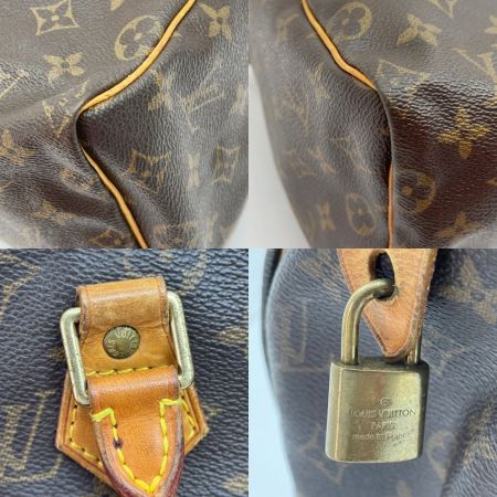  LOUIS VUITTON ルイヴィトン モノグラム スピーディ 25 バッグ ハンドバッグ M41109 ブラウン