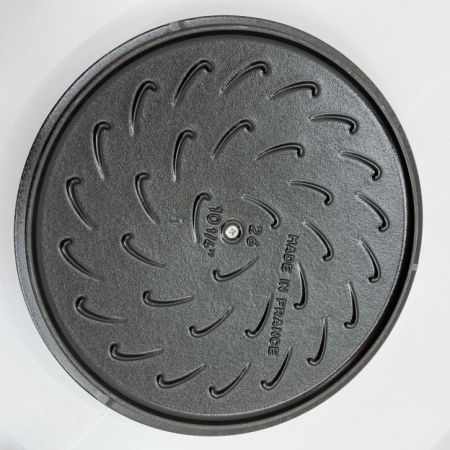  STAUB ストウブ 鍋　両手鍋 BRAISER  ピコ・ココット ブレイザーソテーパン 26cm ブラック