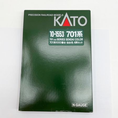  KATO Nゲージ 701系1000番台 仙台色 4両セット 鉄道模型 電車 10-1553