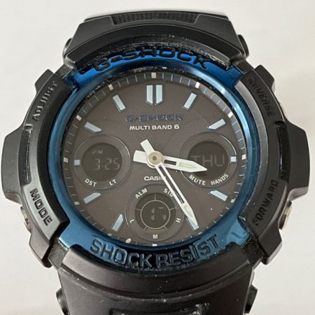  CASIO カシオ G-SHOCK 腕時計 電波ソーラー デジアナ  AWG-M100A