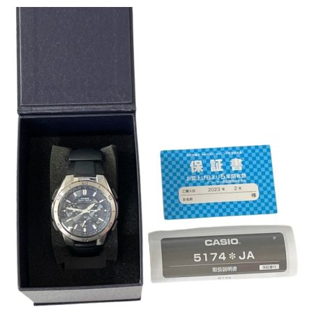  CASIO カシオ 電波時計 ソーラー 腕時計  WVQ-M410