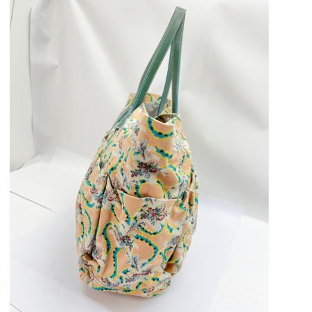  Vivienne Westwood ヴィヴィアン・ウエストウッド トートバッグ ライトピンク キャンバス elite 花 ライトピンク