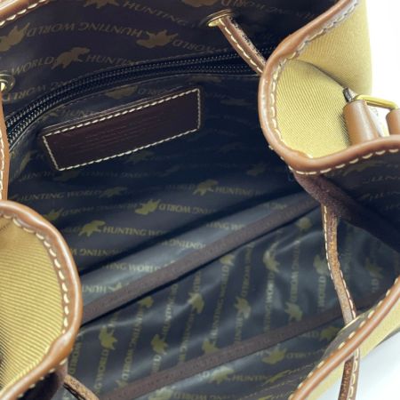  HUNTING WORLD ハンティングワールド ショルダーバッグ カーキ