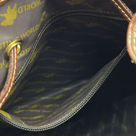  HUNTING WORLD ハンティングワールド ショルダーバッグ カーキ