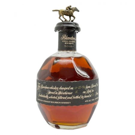  Blanton's BLACK ブラントン ブラック ウィスキー バーボン 750ml 40度 1994.10.27 未開栓