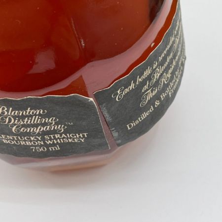  Blanton's BLACK ブラントン ブラック ウィスキー バーボン 750ml 40度 1994.10.27 未開栓