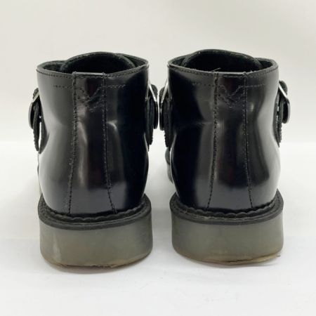  DIESEL ディーゼル シューズ レザー モンクストラップ 25.5㎝　US7.5 Y01405 P0833 T8013 ブラック