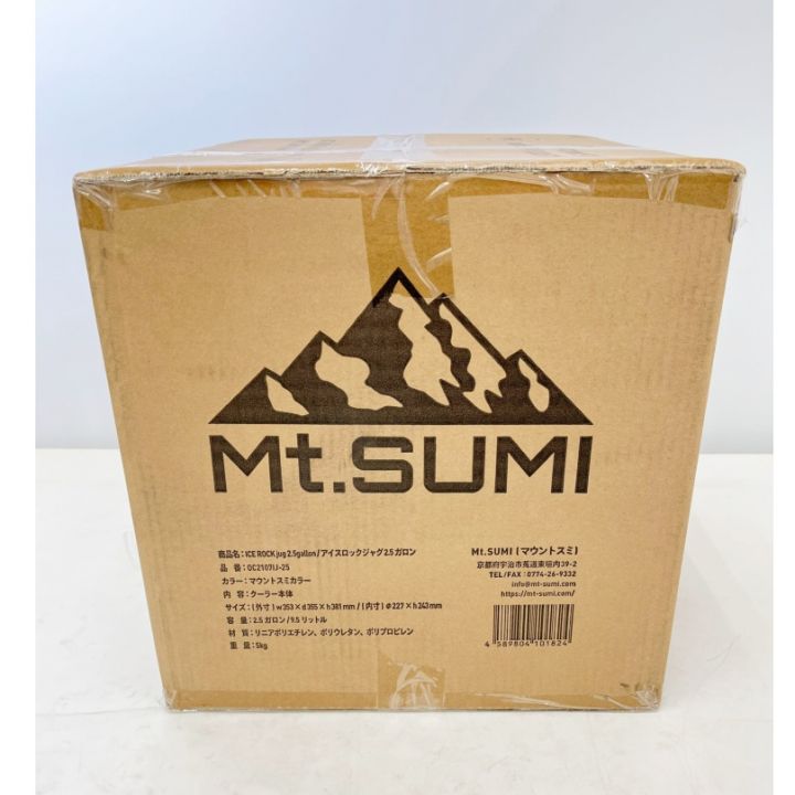 Mt.SUMI マウントスミ ウォータージャグ アイスロックジャグ 2.5