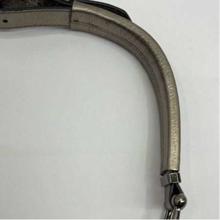  BURBERRY バーバリー バッグ ワンショルダー ライトグレー x シルバー