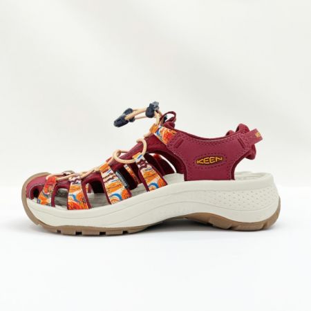  KEEN キーン レディース サンダル US6.5 23.5cm  1026049 レッド