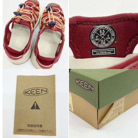  KEEN キーン レディース サンダル US6.5 23.5cm  1026049 レッド