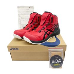 ◆◆ asics アシックス 安全靴 セーフティーシューズ CP304 BOA  24.5ｃｍ 1271A030-600 レッド Bランク