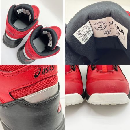  asics アシックス 安全靴 セーフティーシューズ CP304 BOA  24.5ｃｍ 1271A030-600 レッド