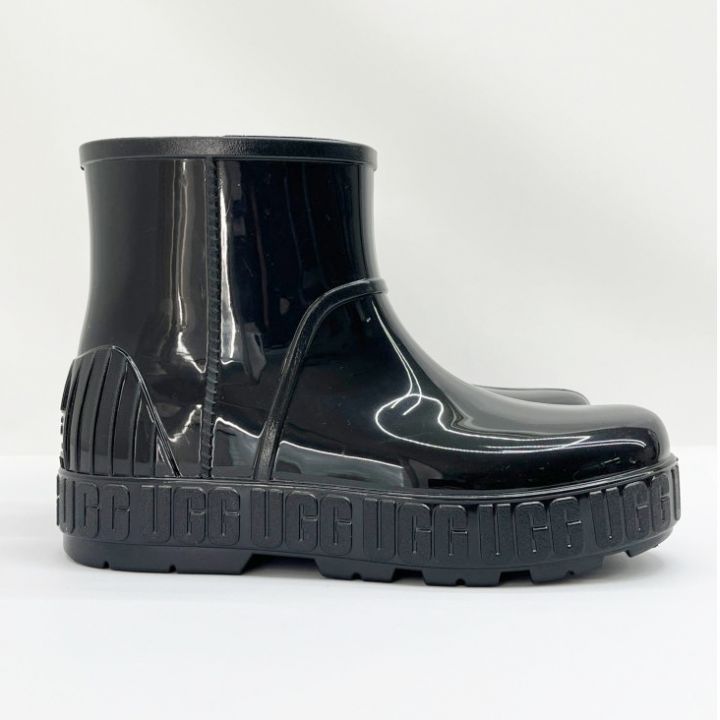 UGG アグ ドリズリータ レインブーツ 約24.0cm ブラック - 中古靴