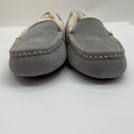  UGG アグ モカシン ANSLEY 24cm US7 箱付 21505 ライトグレー