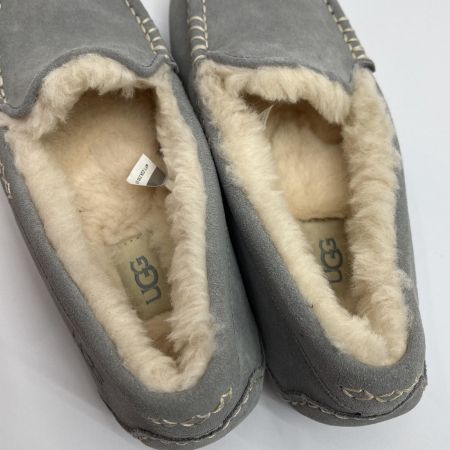  UGG アグ モカシン ANSLEY 24cm US7 箱付 21505 ライトグレー