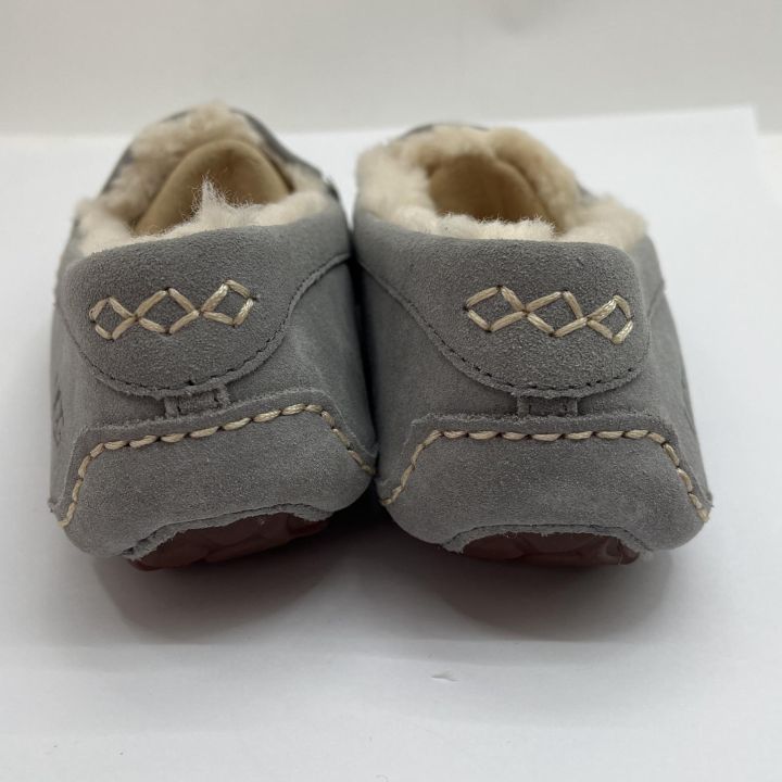 UGG アグ モカシン ANSLEY 24cm US7 箱付 21505 ライトグレー - 中古靴
